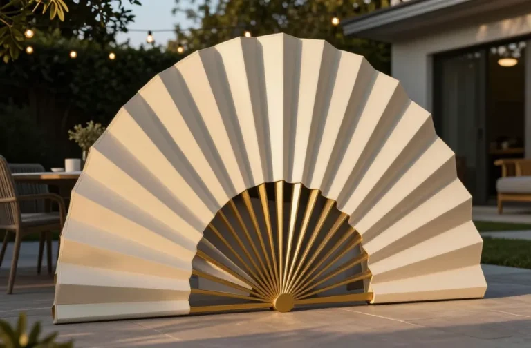 The "Neo-Deco" Fan Arch: Geometric Styling Tips for Outdoor Parties Buzz-Worthy Guide
