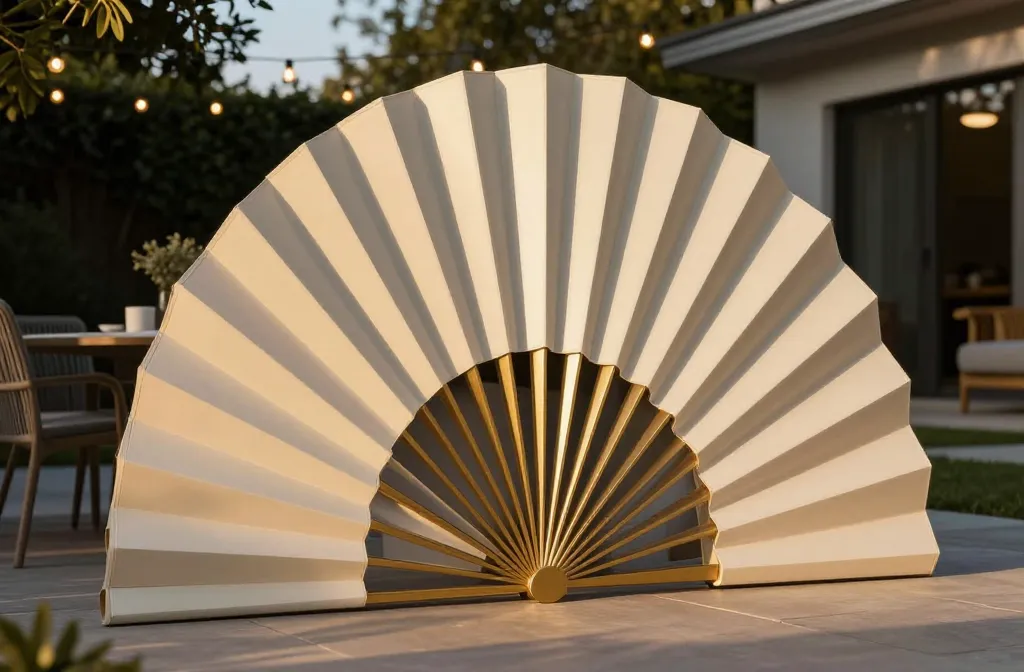 The "Neo-Deco" Fan Arch: Geometric Styling Tips for Outdoor Parties Buzz-Worthy Guide