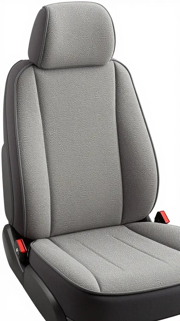 Thick foam seat pad with canvas cover