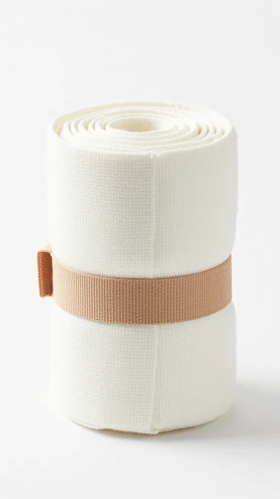 Cotton throw neatly rolled with twill strap