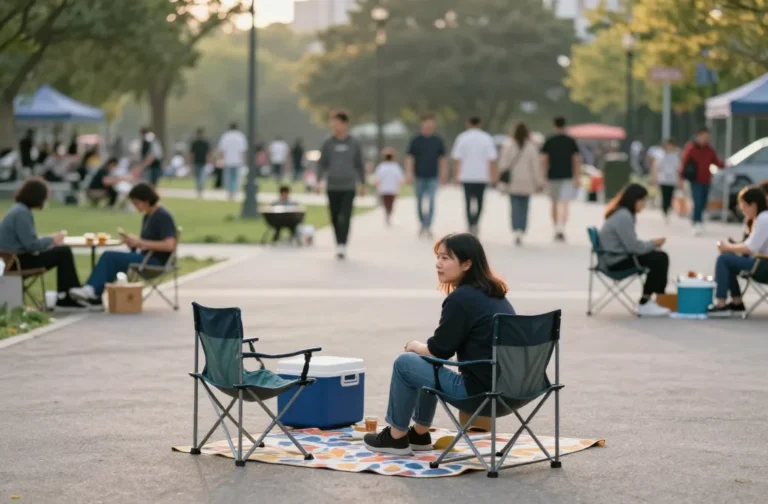Master the Etiquette of "Saving Spots" in High-Traffic Parks