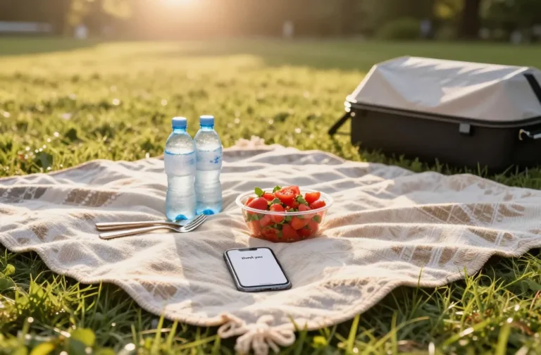 Why a Thank You Text Is the Final Step of Perfect Picnic Manners
