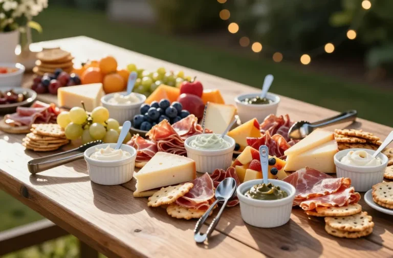 Master the Etiquette of "Double Dipping" at a Shared Charcuterie Station