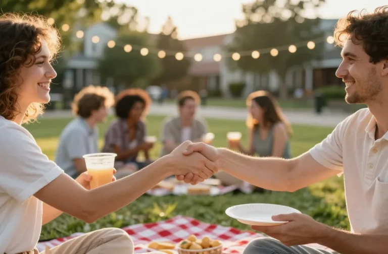 Mastering the Art of the Picnic Handshake: Meeting New People in Casual Settings