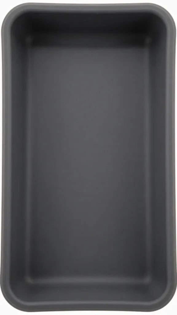 silicone waterproof tray with raised lip, top-down closeup