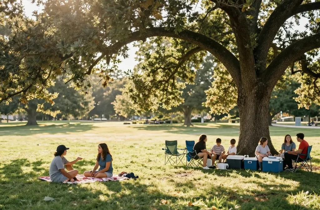 Mastering the Etiquette of "Park Colonization": How to Share Shade Respectfully