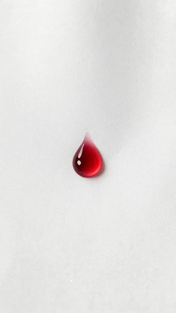 tight shot of performance polyester swatch beading red wine droplet