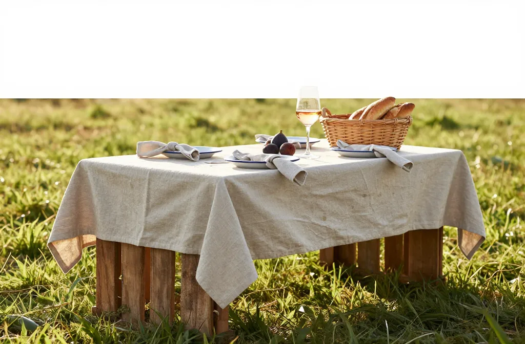 Why Stone-Washed Linen Is the Gold Standard for Rustic Picnics Now