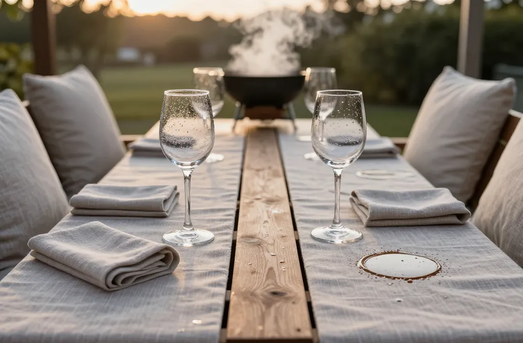 Absorbency Vs. Aesthetics: Which Fabric Wins for Outdoor Entertaining? Test Results Revealed