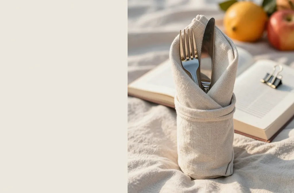 Master the "French Pleat" Napkin: a Sophisticated Choice for Formal Picnics