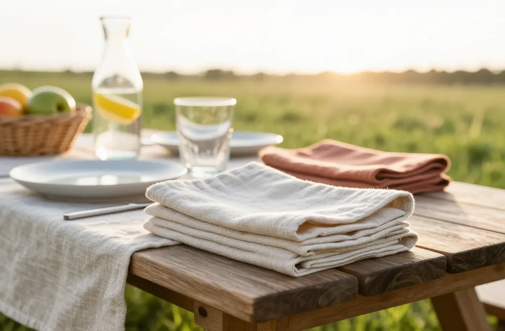 Sustainable Luxury: Why 100% Organic Cotton Napkins Are a Picnic Essential Unpacked