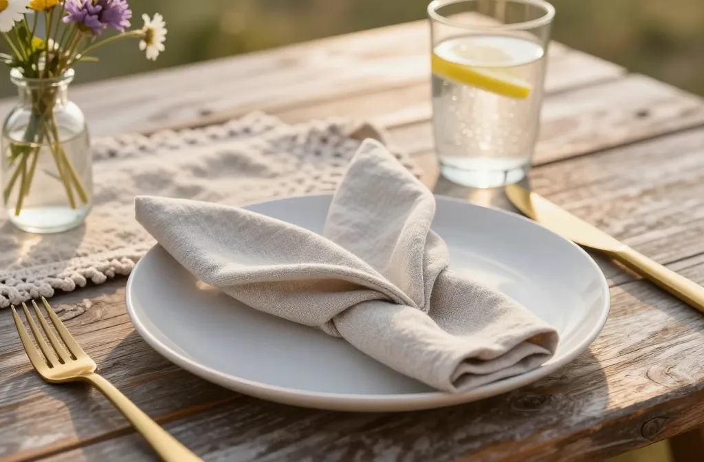Viral Table Trick the Butterfly Fold: a Beginner'S Guide to Elegant Picnic Styling