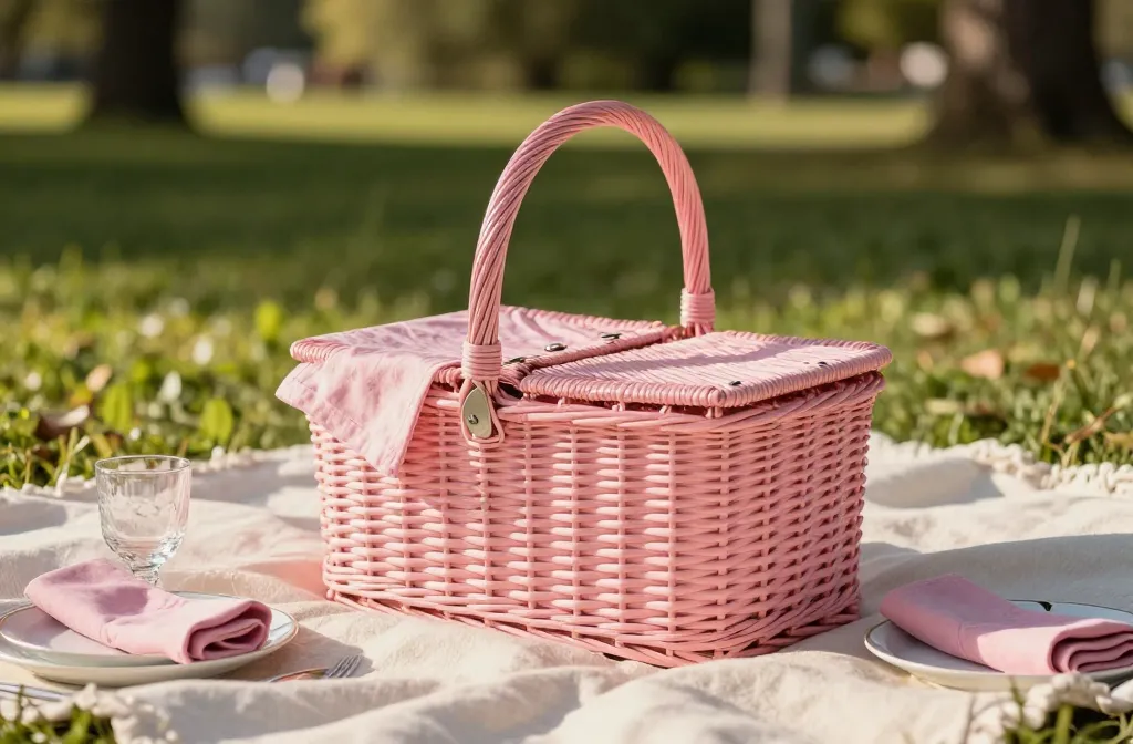 How to Choose a Pink Picnic Basket That Actually Completes the Aesthetic