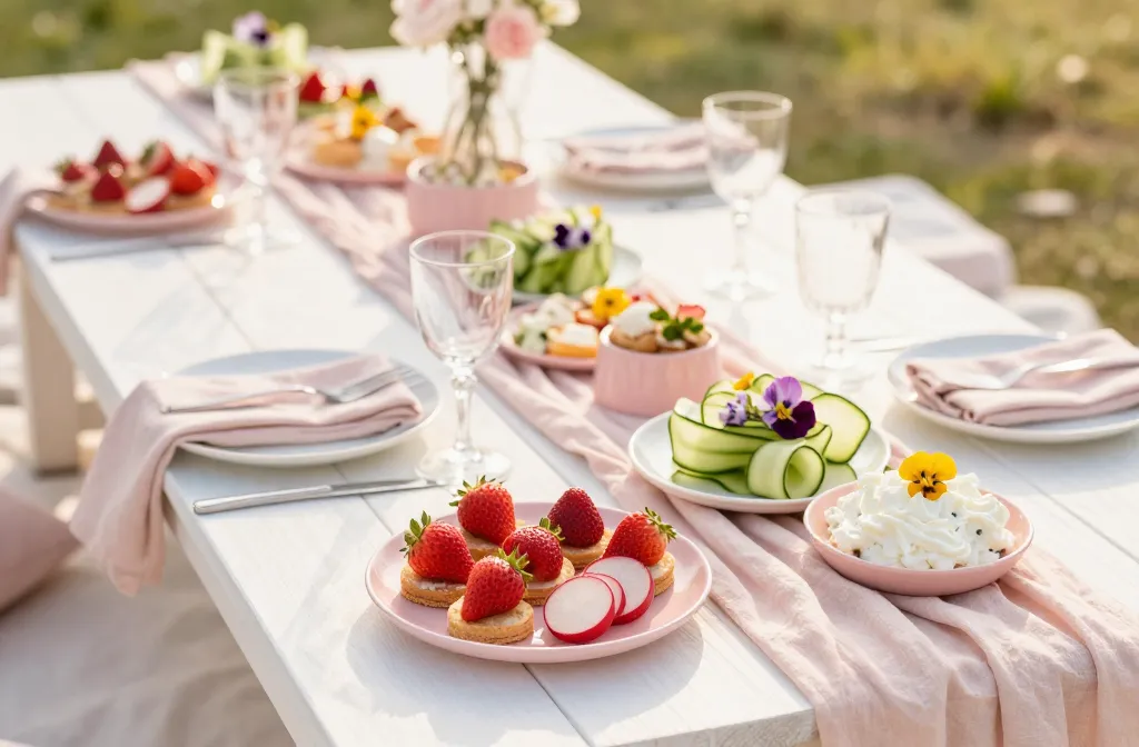The Pink Spring Picnic: How to Welcome the Season With a Blush Outdoor Spread