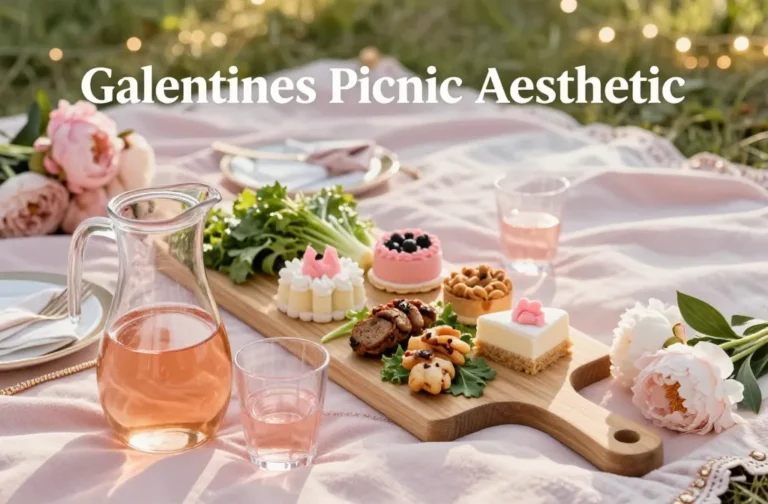 The Galentines Picnic Aesthetic: How to Style a Valentine's Spread Just for the Girls