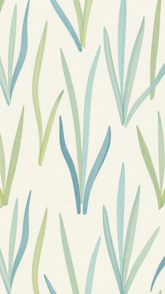 closeup pastel seaside seagrass placemat pattern
