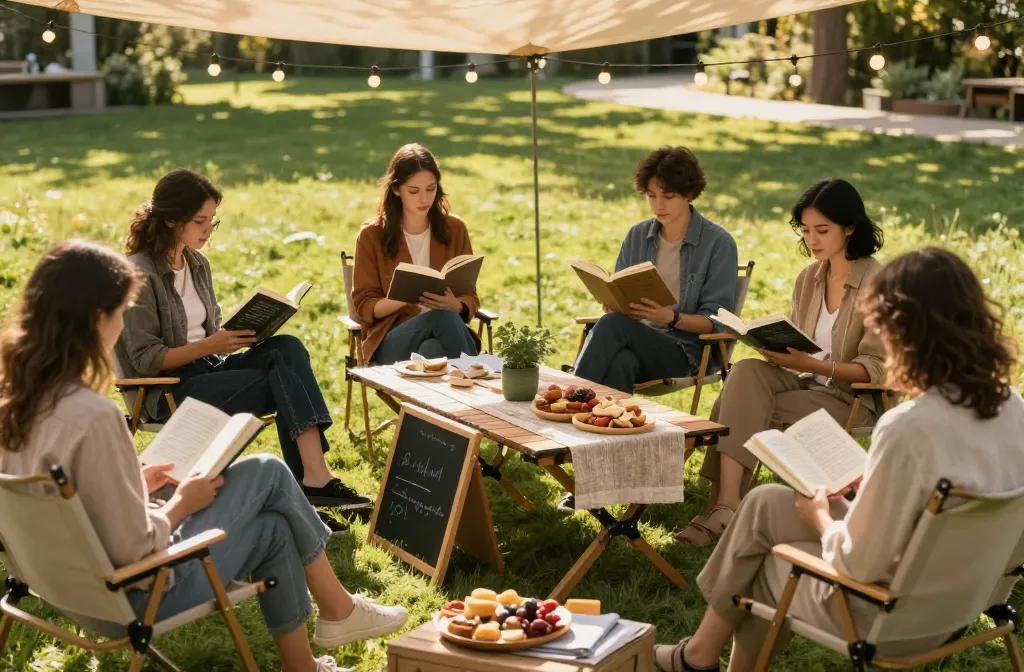 The Book Club Picnic: How to Take Your Next Meeting Outside in Style