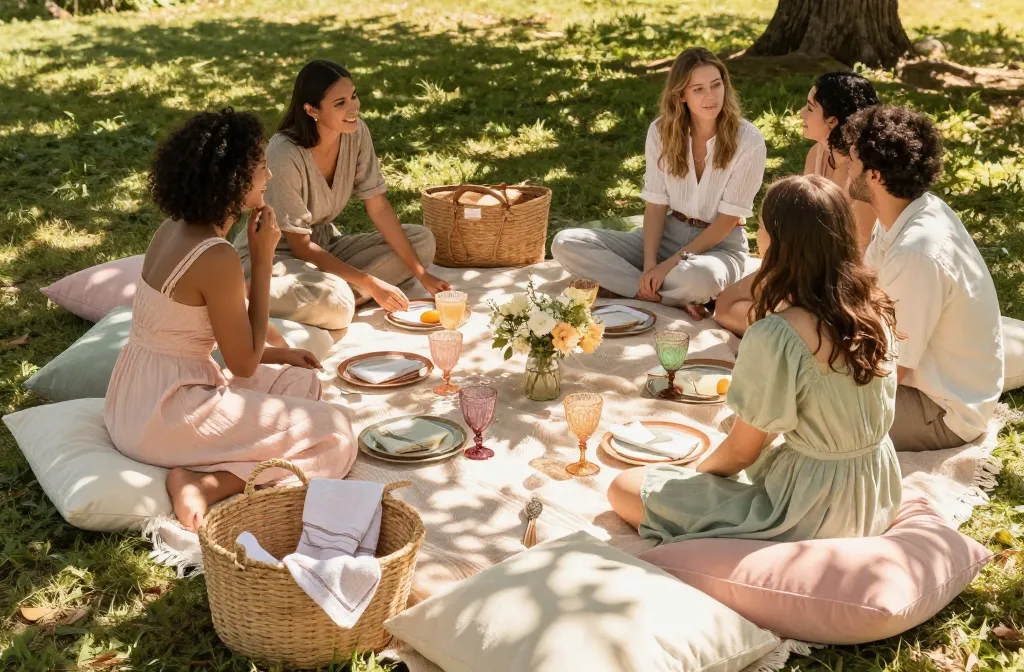 The Girls Picnic: How to Style an Outdoor Day That Feels Like a Dream