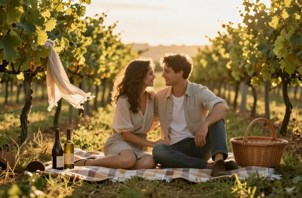 The Vineyard Picnic Photoshoot: How to Make Every Shot Look as Golden as the Wine