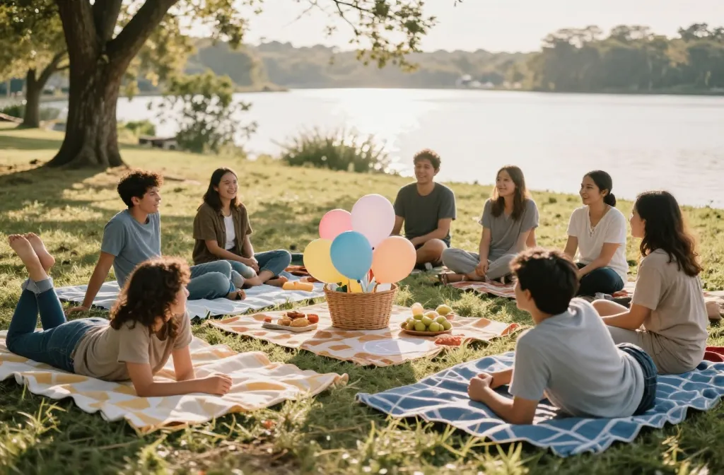 The Gender Reveal Picnic Photoshoot: How to Style a Natural Outdoor Reveal Moment