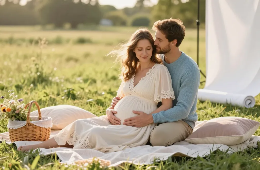 The Picnic Maternity Photoshoot: What to Wear, Where to Go, and How to Set Up
