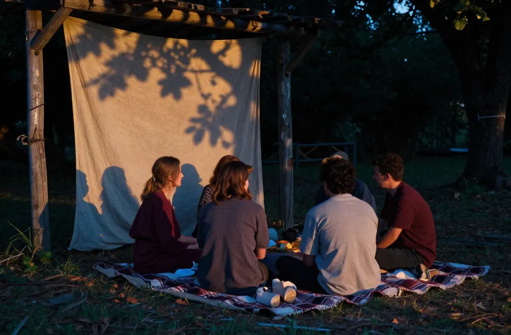 The Moody Picnic Photoshoot: How to Style a Dark, Atmospheric Outdoor Session