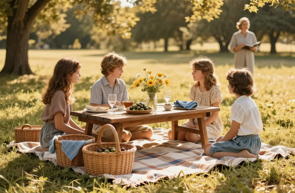 The Vintage Picnic Photoshoot: How to Create a Scene That Feels Timeless