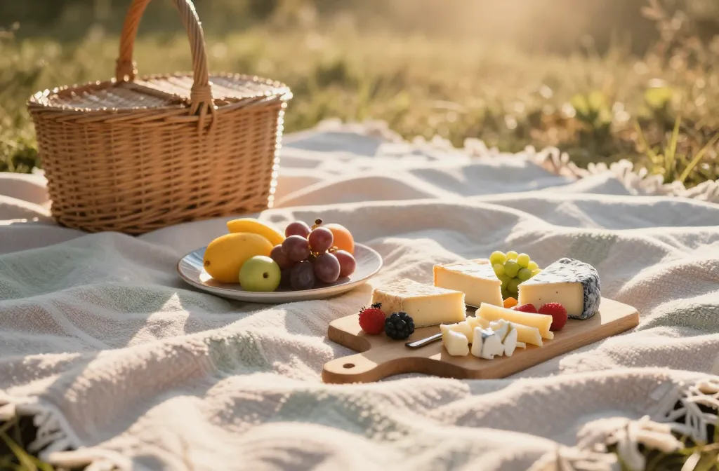 How to Style an Aesthetic Picnic Photoshoot From Blanket to Golden Hour Light