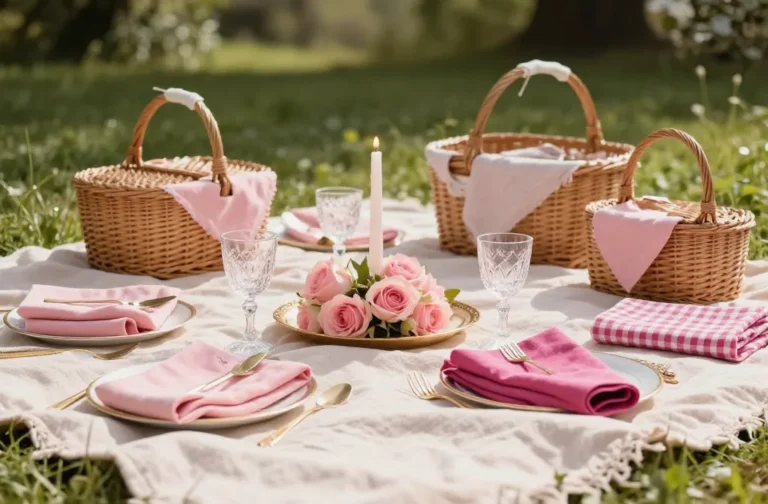 10 Pink Themed Picnic Party Ideas for a Birthday That Belongs on a Mood Board