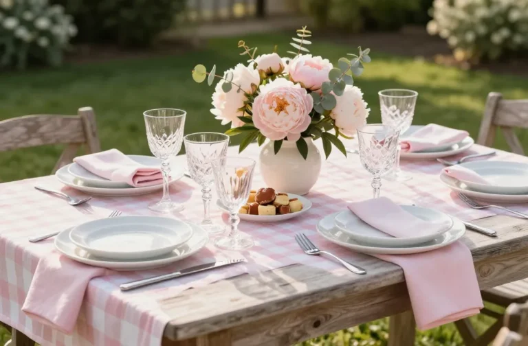 10 Pink and White Picnic Ideas for a Clean, Classic Colour-Themed Outdoor Spread
