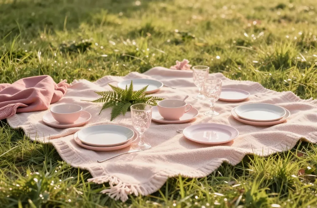 10 Light Pink Picnic Aesthetic Ideas for a Dreamy, Soft Outdoor Spread