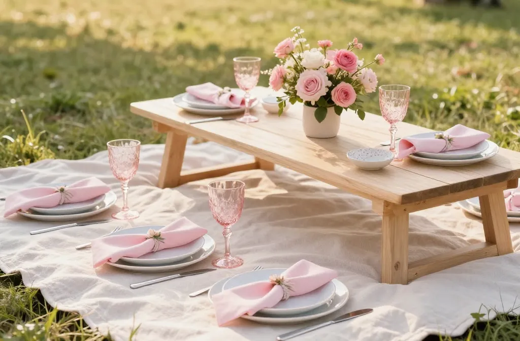 12 Pink Picnic Ideas for the Most Colour-Coordinated Spread of the Season
