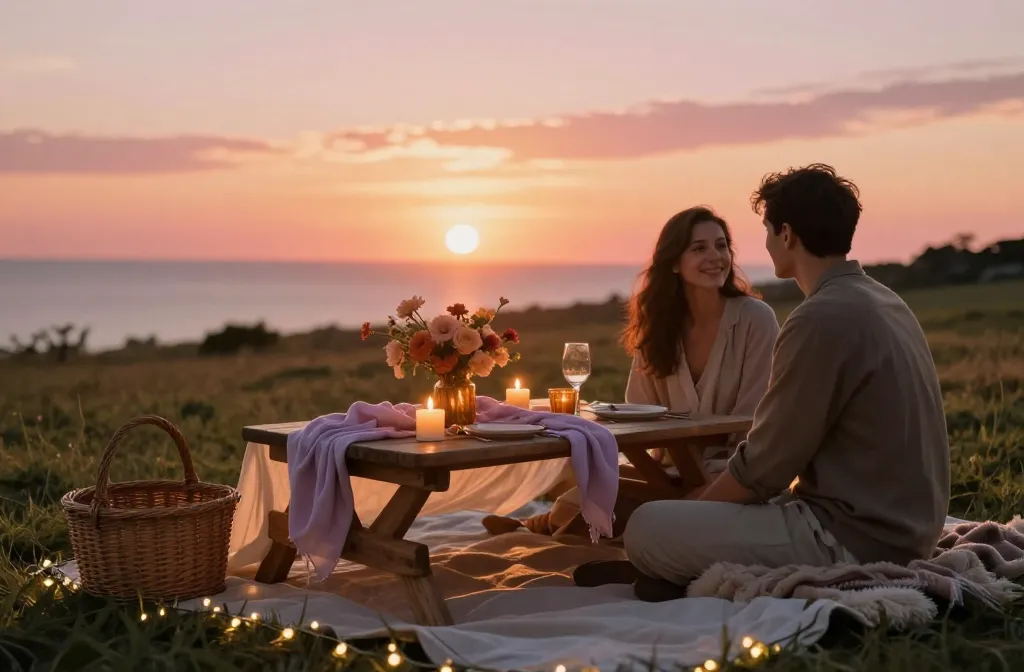 The Sunset Picnic Date: How to Time the Light and Style a Setup That Glows