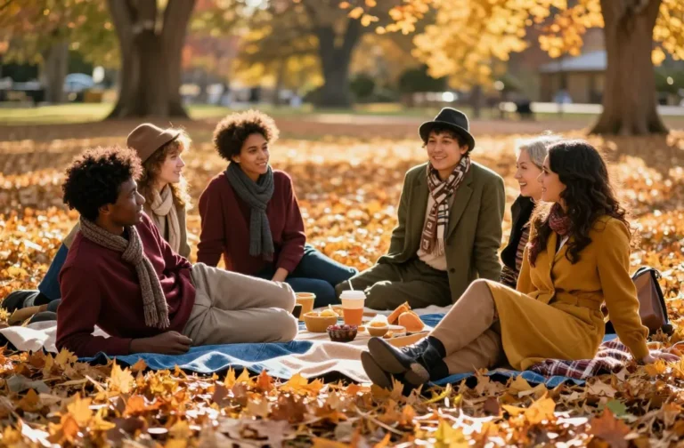 The Fall Picnic Photoshoot: How to Style a Session in Peak Foliage